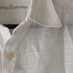 Tommy Bahama White Linen Shirt